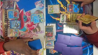 Inteleon VMAX/Radiant Eternatus vs Flying Pikachu VMAX at @pocketsloths7162 | Pokemon TCG