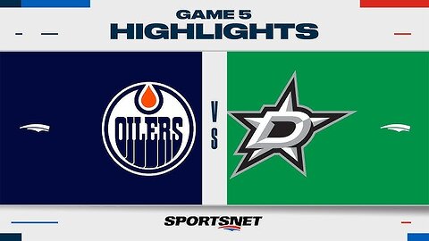 NHL Game 5 Highlights _ Oilers vs. Stars - May 31, 2024