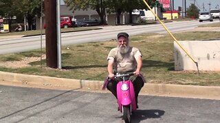 Barry on the Moss Pawn Zombie Strike Vehicle