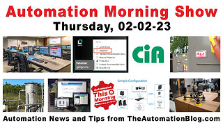 Opto22, Robotiq, Copia, Rockwell, Siemens, Omron, CAN and more today on the Automation Morning Show