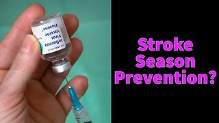 Stroke Season is here... Flu Vax stops it?