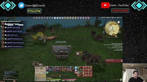 FF14 EXTREME SHADOWBRINGERS TRIAL GWIB MOUNT FARMING!