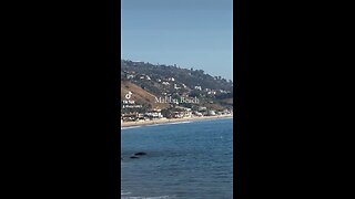 Scenic Malibu Beach LA US