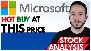 MSFT is a BUY at THIS PRICE | Microsoft Stock