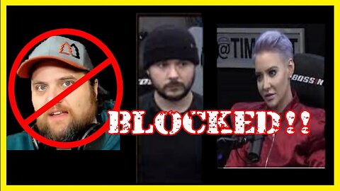 Tim Pool BLOCKS The Quartering On Twitter Over ELIZA BLEU Story.