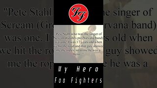 DAVID GROHL'S ORDINARY HEROES | MY HERO by FOO FIGHTERS