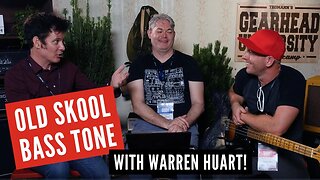 Recording Old Skool Bass Tone with Warren Huart!