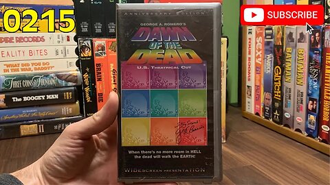 [0215] DAWN OF THE DEAD (1978) VHS INSPECT [#dawnofthedead #dawnofthedeadVHS]