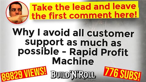 Why I avoid all customer support as much as possible - Rapid Profit Machine