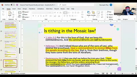 Clouds of Torah Presents: Jewish and Christian views on Laws and Rituals aka Halacha Part 2