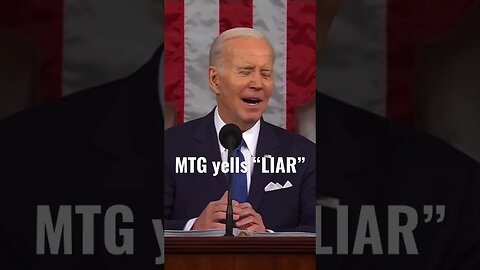 MTG stands up and yells at Joe Biden: "LIAR!" 🔥🔥