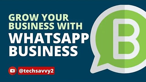 HOW TO GROW YOUR BUSINESS ONLINE USING WHATSAPP BUSINESS - 4FREE #whatsappbusiness #makemoneyonline
