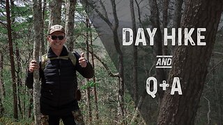 QA10 | DAY HIKE | CARVING BUSHCRAFT BOWL | CAMPFIRE BREAKFAST | Q&A ON TIMBER FRAME CABIN