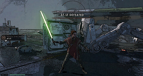 First AT-ST Fight || Star Wars: Jedi Fallen Order