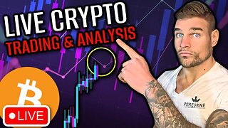 🔴 LIVE - WEEKEND CRYPTO TRADING (Looking For $100,000 Trade Entries)