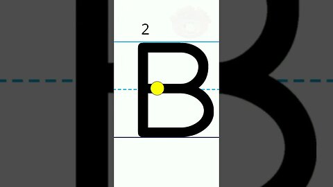 Upper and Lower Case B #shorts