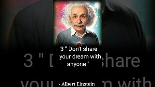 Never share 5 things with anyone Albert Einstein |Natural Philosophy|