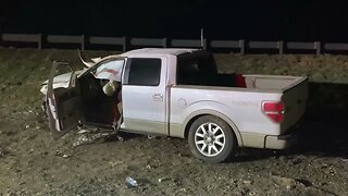 Driver Walks Away from High Speed Rollover on US 87