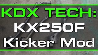 KDX Tech: KX250F Kicker Mod