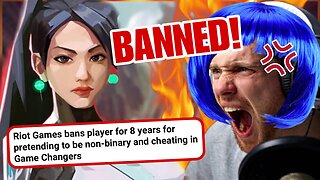 Valorant Pro Player BANNED For Pretending To Be Non-Binary