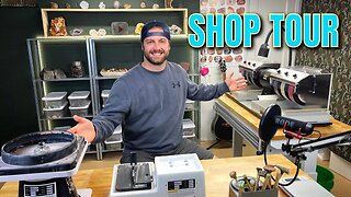 My *NEW* Lapidary Shop!