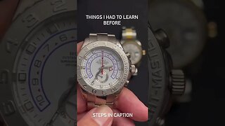 Wish I knew this before getting the Rolex Yachtmaster 2 in 18k White Gold.