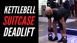 Double Kettlebell Suitcase Deadlift