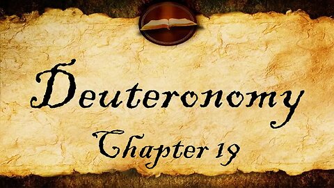 Deuteronomy Chapter 19 | KJV Bible Audio (With Text)