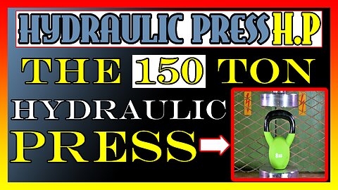 10 TOP ITEMS THAT SURVIVED THE 150 TON HYDRAULIC PRESS