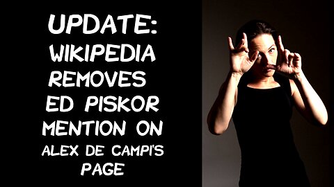 UPDATE: Wikipedia Removes Ed Piskor Mention on Alex de Campi's Page