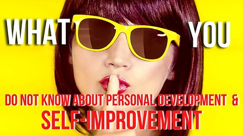 What You DO NOT KNOW About Personal Development & Self-Improvement | Coaching In Session