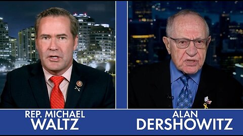 Waltz and Dershowitz Tonight on Life, Liberty and Levin
