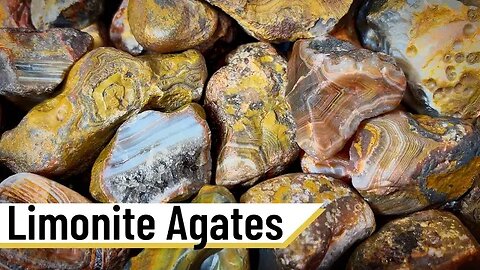 Limonite Lake Superior Agates | Looking at my Favorite LSA Variation | Yellow Gems