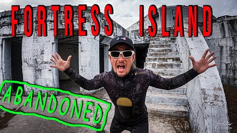 Discovered ABANDONED Fortress Island in Florida 🌴 Snorkeling and Urbex in 120 yr Old Army Fort