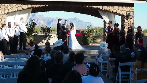 Drocelle & Philip Peterson Wedding Ceremony 12/23/2023