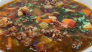 Ground Beef Soup With Veggies I Beef Sirloin Soup Recipe I Gastro Guru