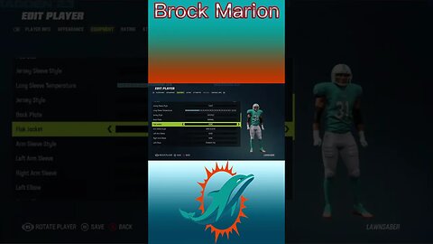 How To Create Brock Marion Madden 23 #shorts