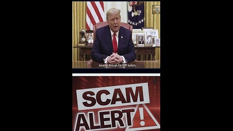 ⚠️ SCAM ALERT ⚠️ AMF CARD & TRB PROMOTED BY FAKED! PRESIDENT TRUMP