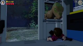 Lego Jurassic World - Gameplay Part 4 - Under Attack (PS5)