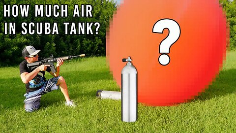 How Much Air is Actually in A SCUBA Tank?