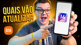 MIUI 14 ta CHEGANDO! esses SÃO OS MODELOS que irão RECEBER A ATUALIZAÇÃO PRIMEIRO!