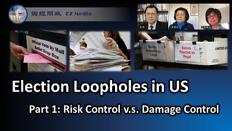 Election Loopholes in US (Part 1): Risk Control v.s. Damage Control