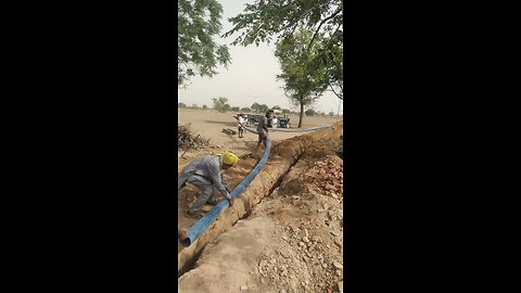 pipe line work