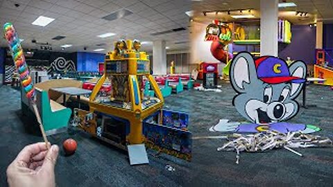 Inside an ABANDONED Chuck E Cheese! - Everything Left Behind!