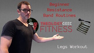 Resistance Band Beginner Legs Workout