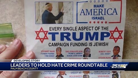 'Anti Semitic' Flyers Spark Concern in Palm Beach County