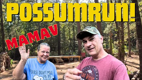 I visit @possumrunhomestead and hang out with MamaV