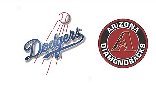 Dodgers @ Diamondbacks Game 1. MLB the Show 24.