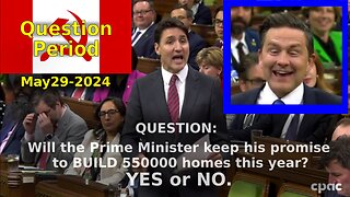 🇨🇦Question Period🇨🇦 - Will the Prime Minister keep his promise to BUILD 550,000 homes this year?