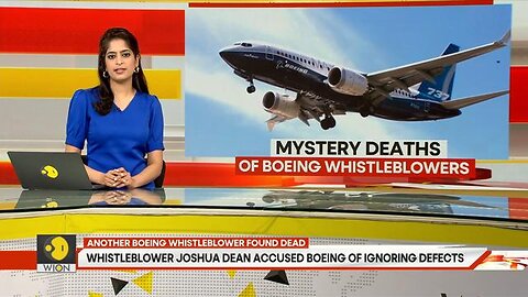 Another Boeing whistleblower found dead. Why are they dying?